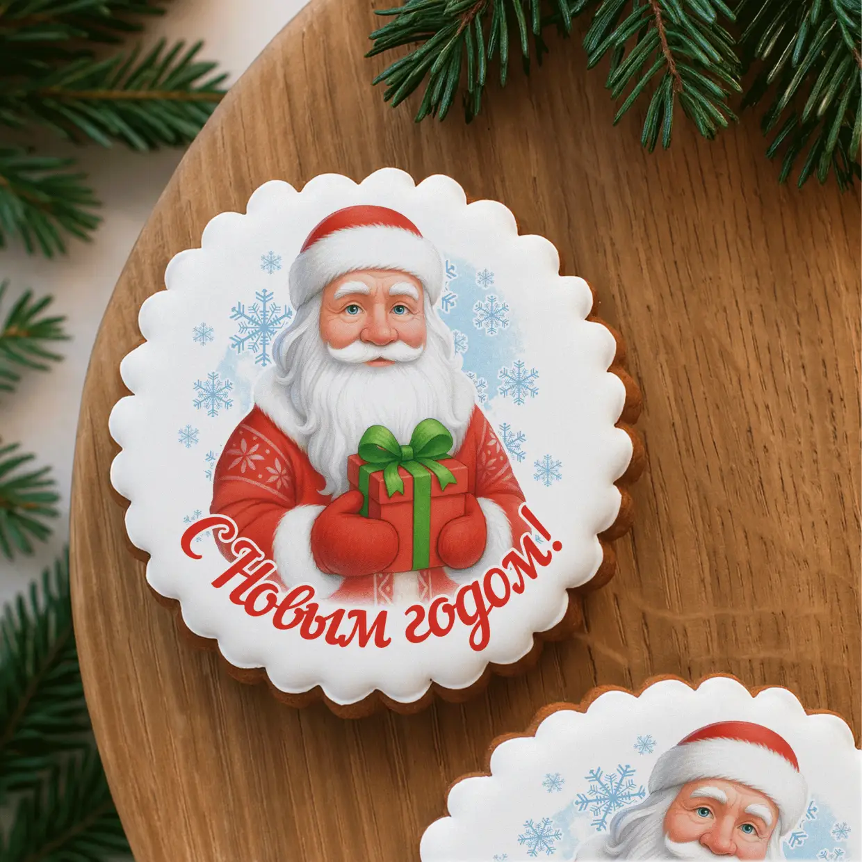 Круглые открытки 01